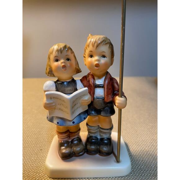 Goebel Hummel Figurine, 5 7/8” Tall, “Celebrate With Song", 790, TMK-7 in Box - Picture 3 of 8